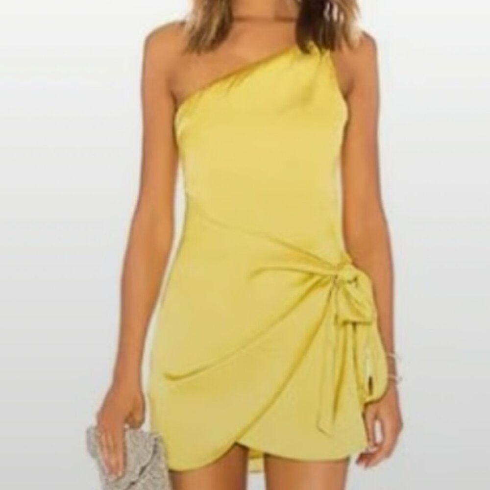 Lovers & Friends Yellow Dress Size L